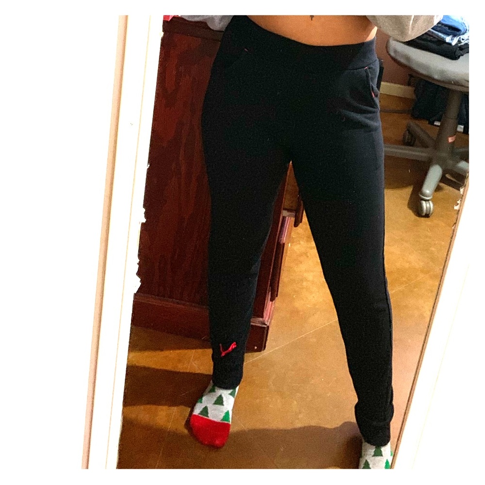 Puma black sweatpants